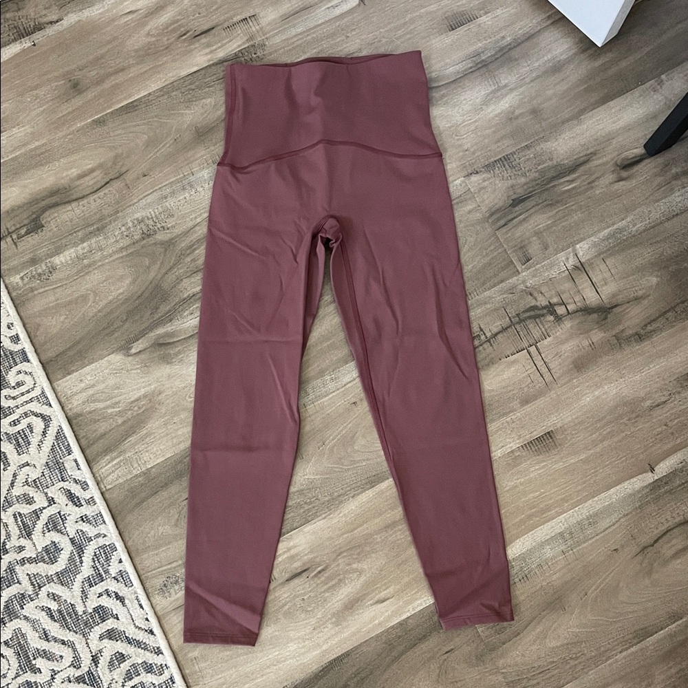 LIKE NEW SPANX High-Rise Mauve Leggings